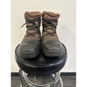Rocky Boots 9581 Brown Leather‎ Waterproof Insulated Winter Snow Hunting Size 11